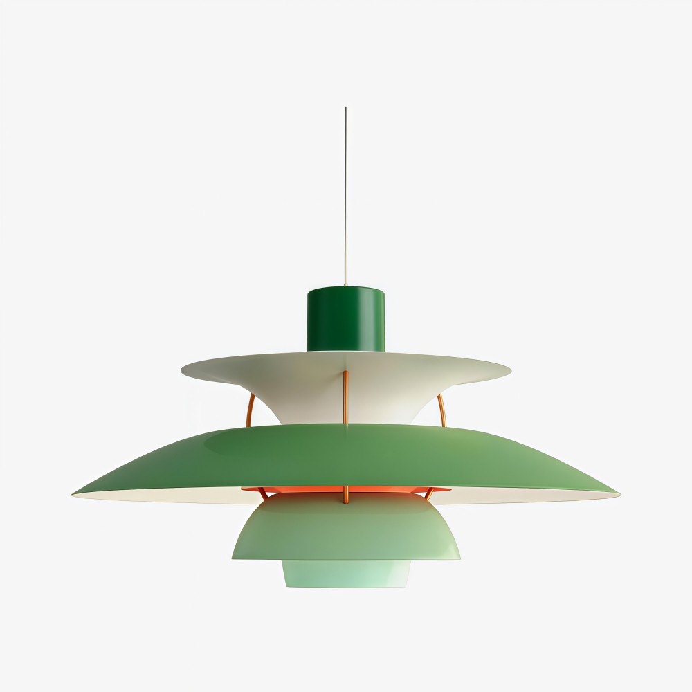 Deense Multilayer Metalen Hanglamp HL38