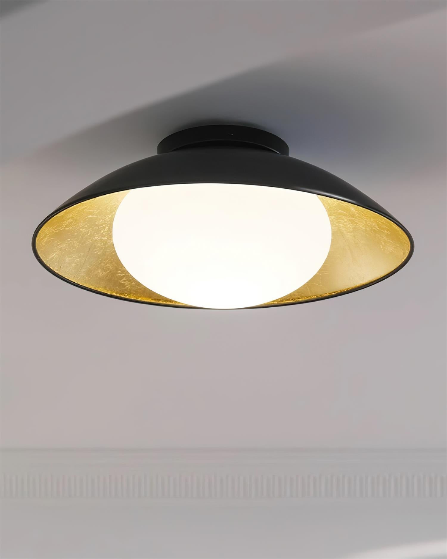 Franse Retro Vliegende Schotel Kom Plafondlamp HL713