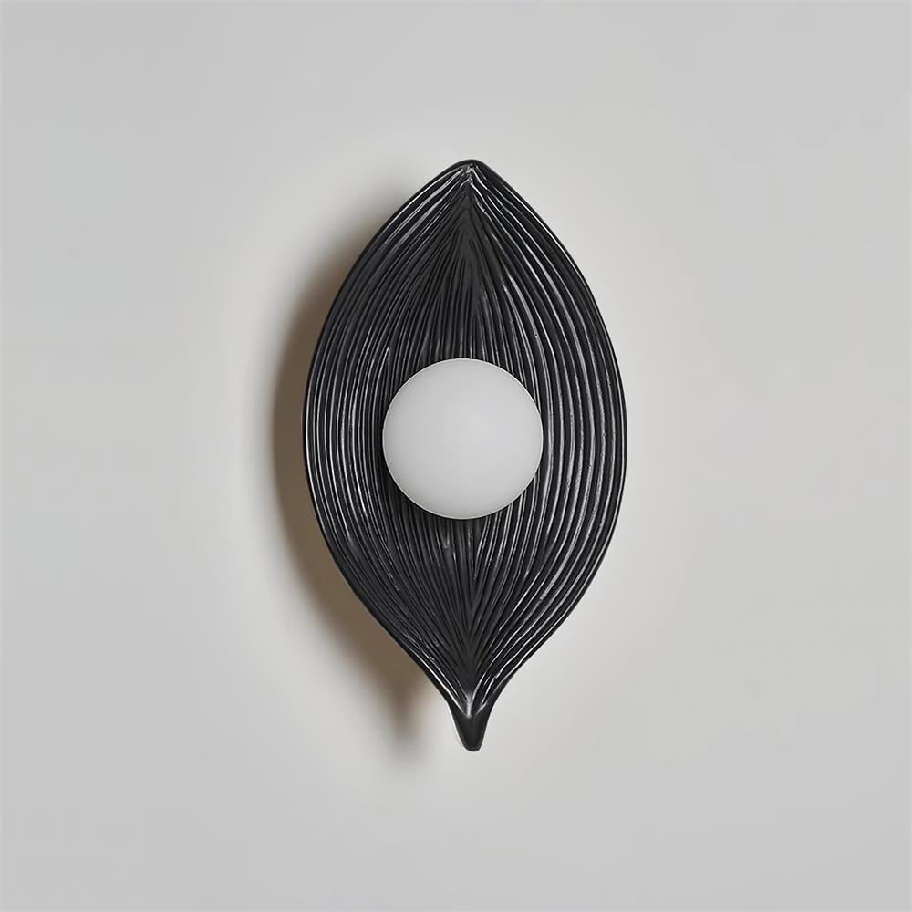 Hedendaagse Nordic Leaf Resin Wandlamp HL574
