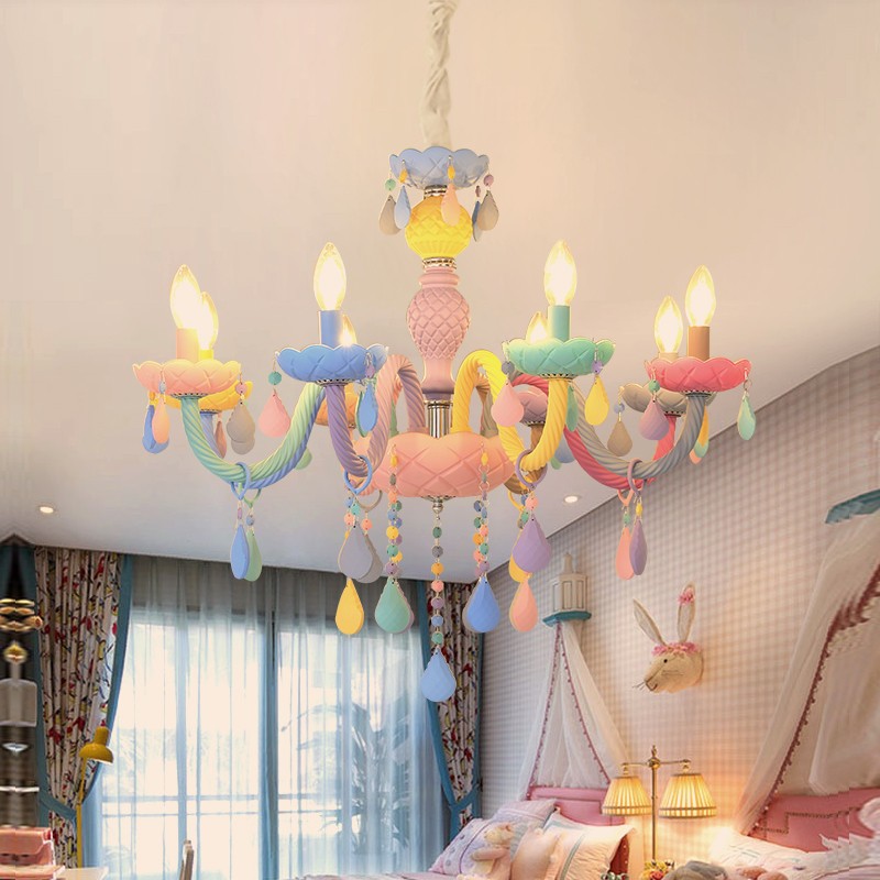 Macaron Kroonluchter Voor de Babykamer