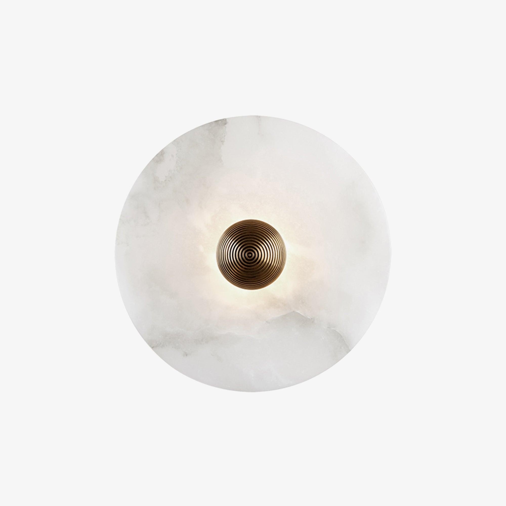 Creatieve marmeren ronde wandlamp HL717