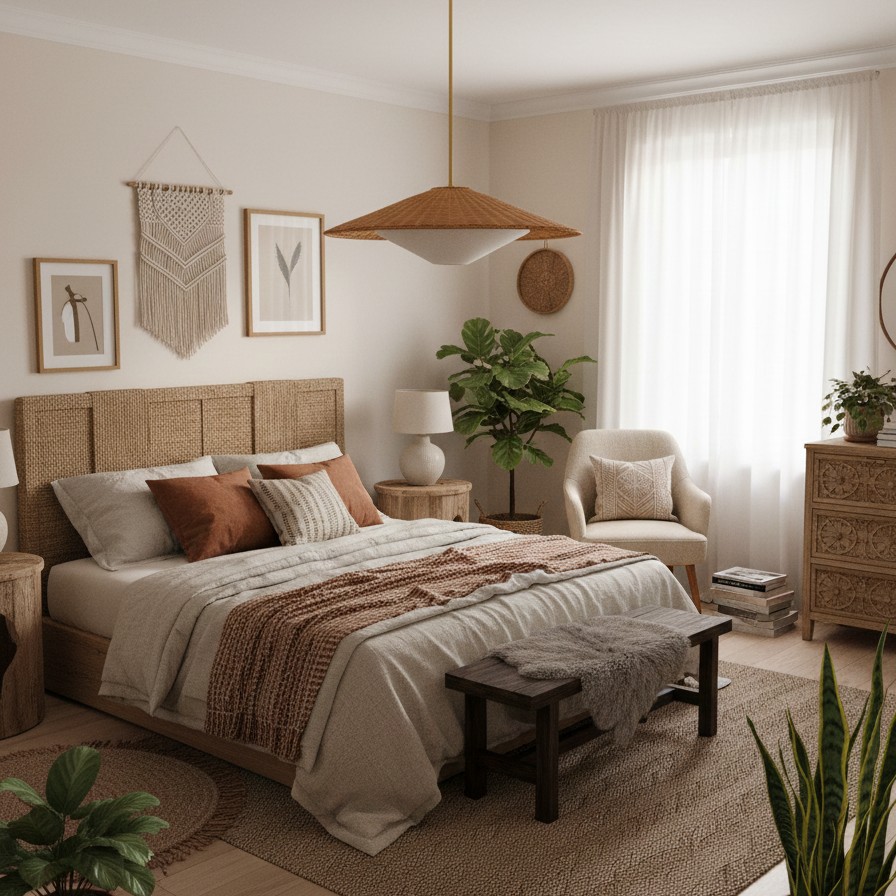 Oosterse hanglamp HL2864