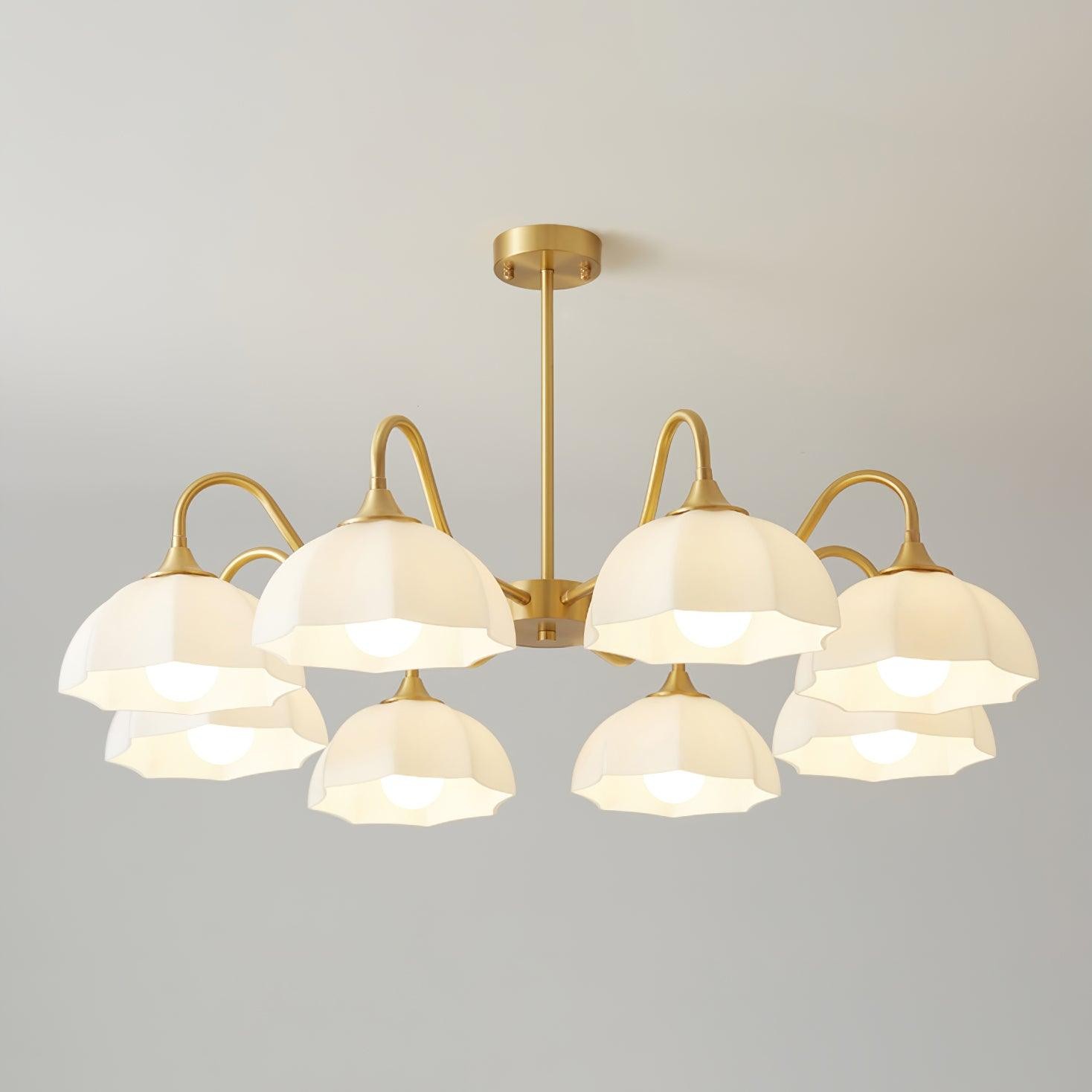 Nordic Garden Flower Glazen Kroonluchter HL839