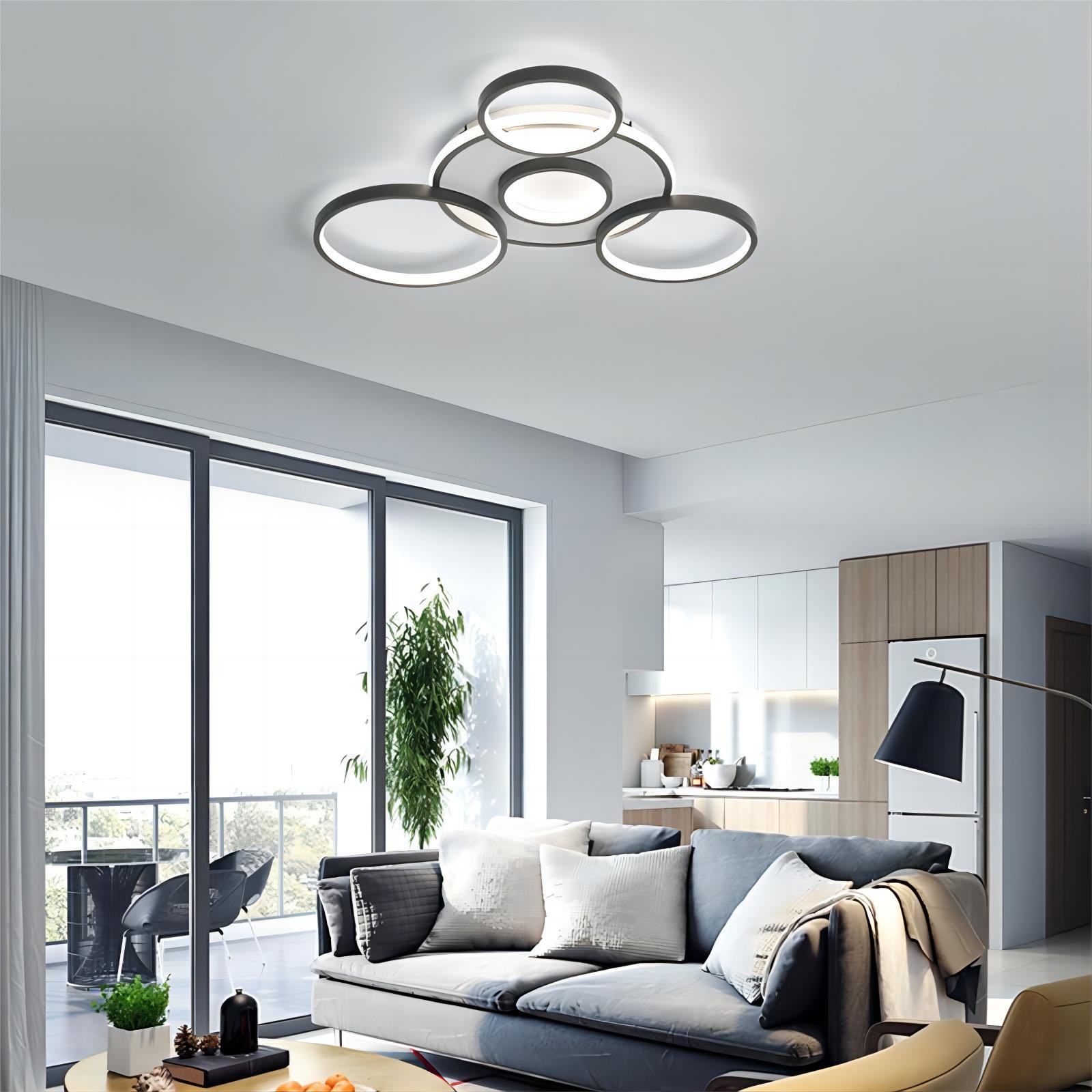 Moderne ronde multicirkel LED plafondlamp HL135