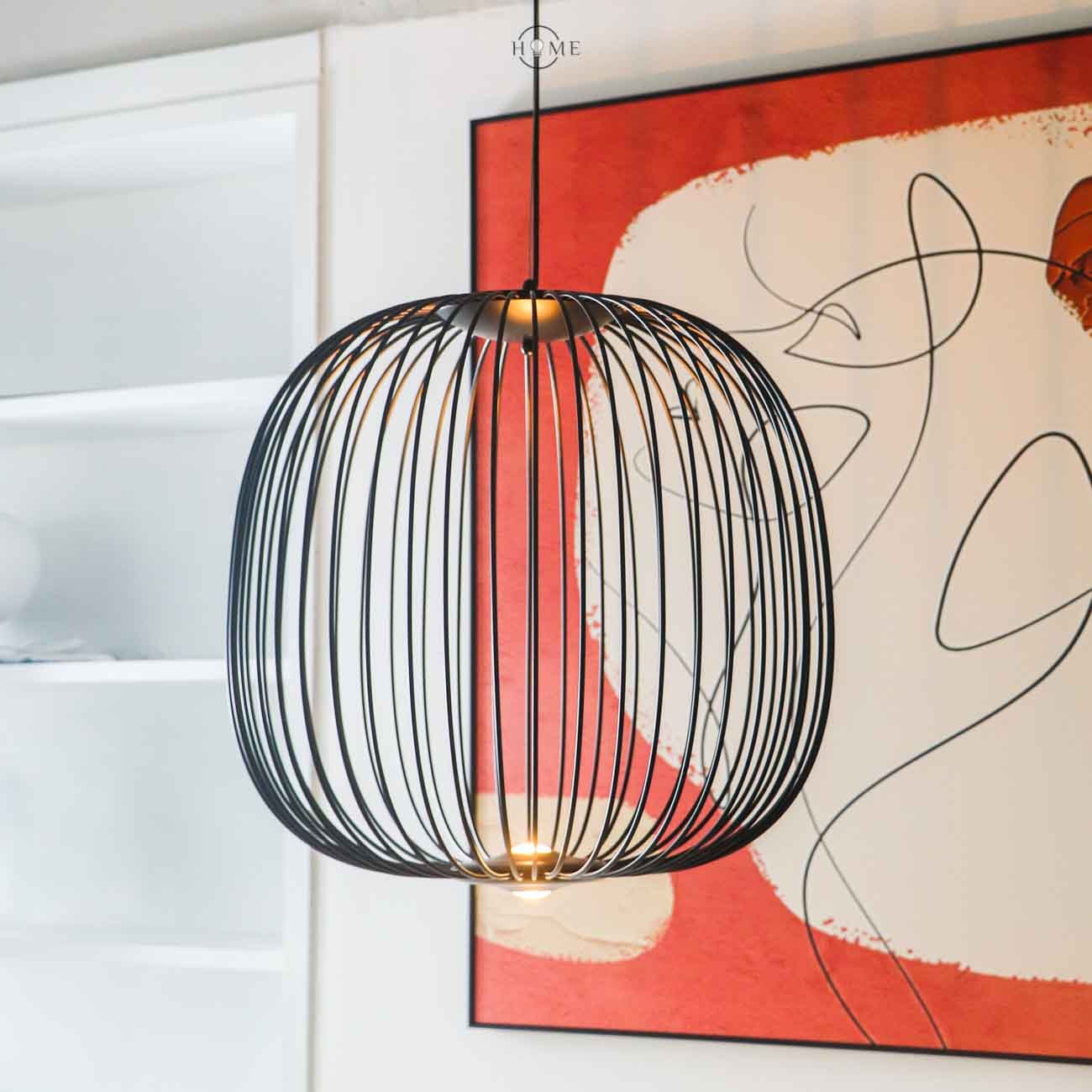 Radiloop Kooi Metalen LED Hanglamp Eettafel