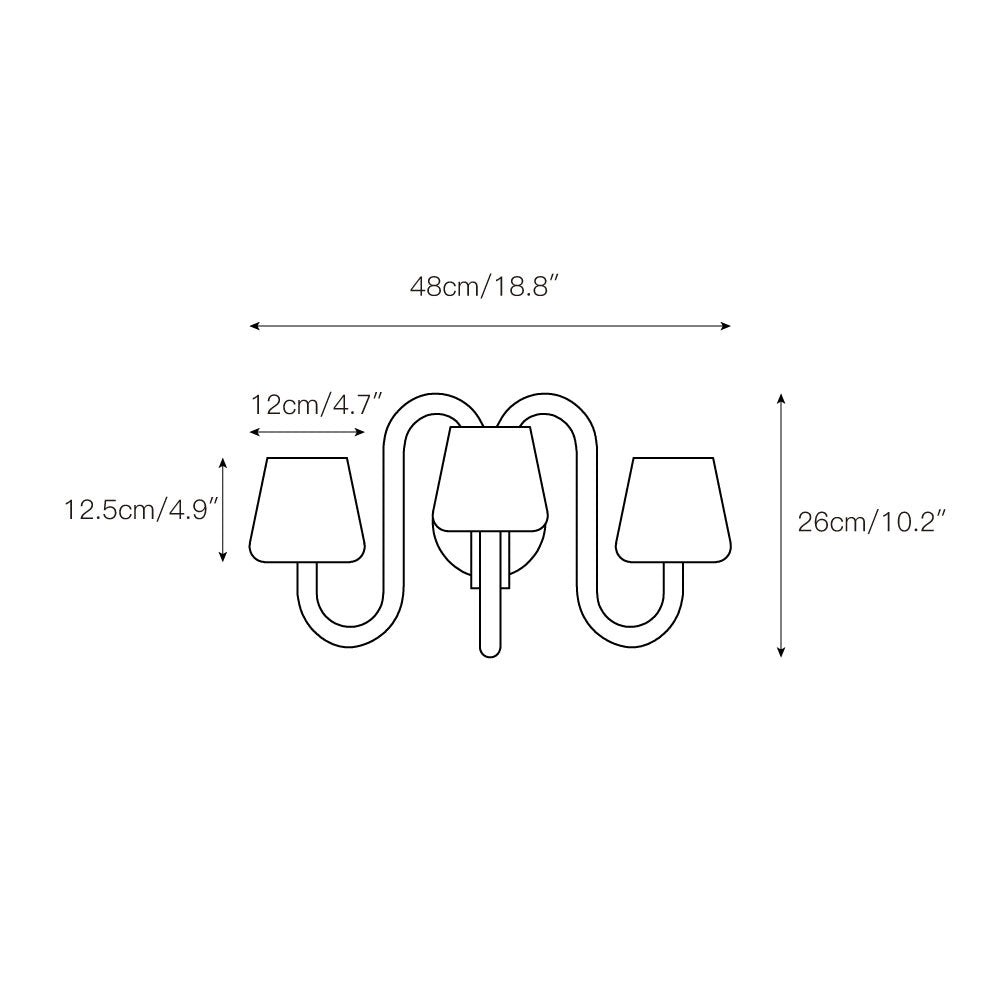 Apollo wandlamp HL3225