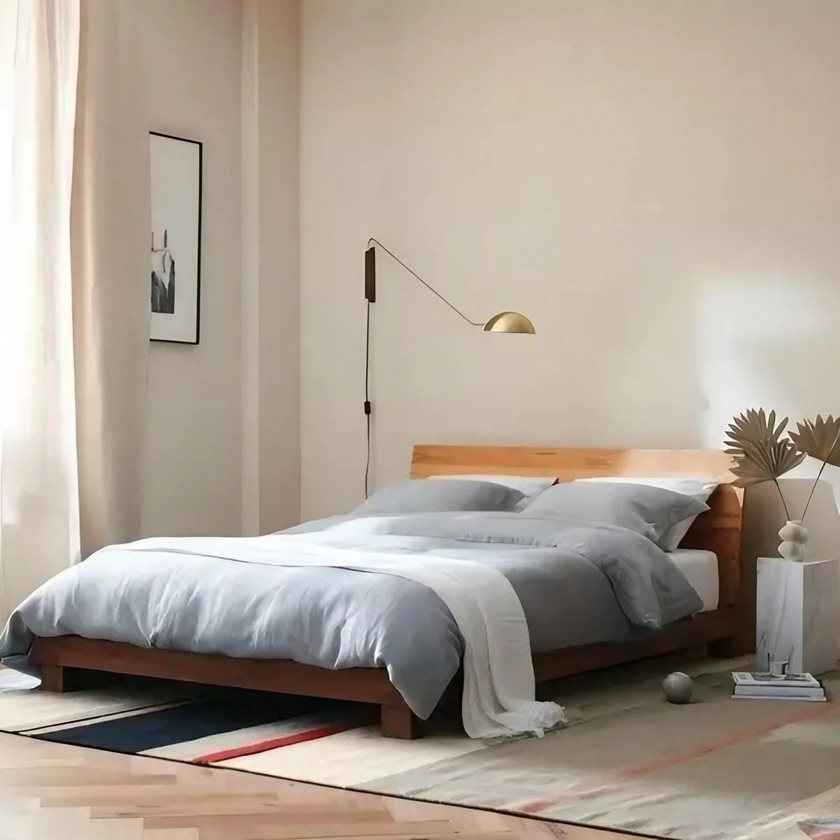 Moderne Swing Dome Messing Wandlamp