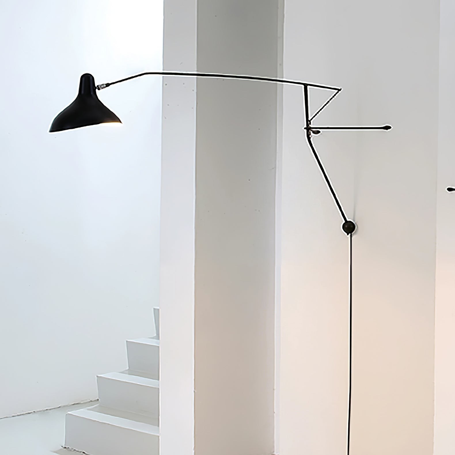 Moderne eendenbek-design Mantis Arm Wandlamp HL1112