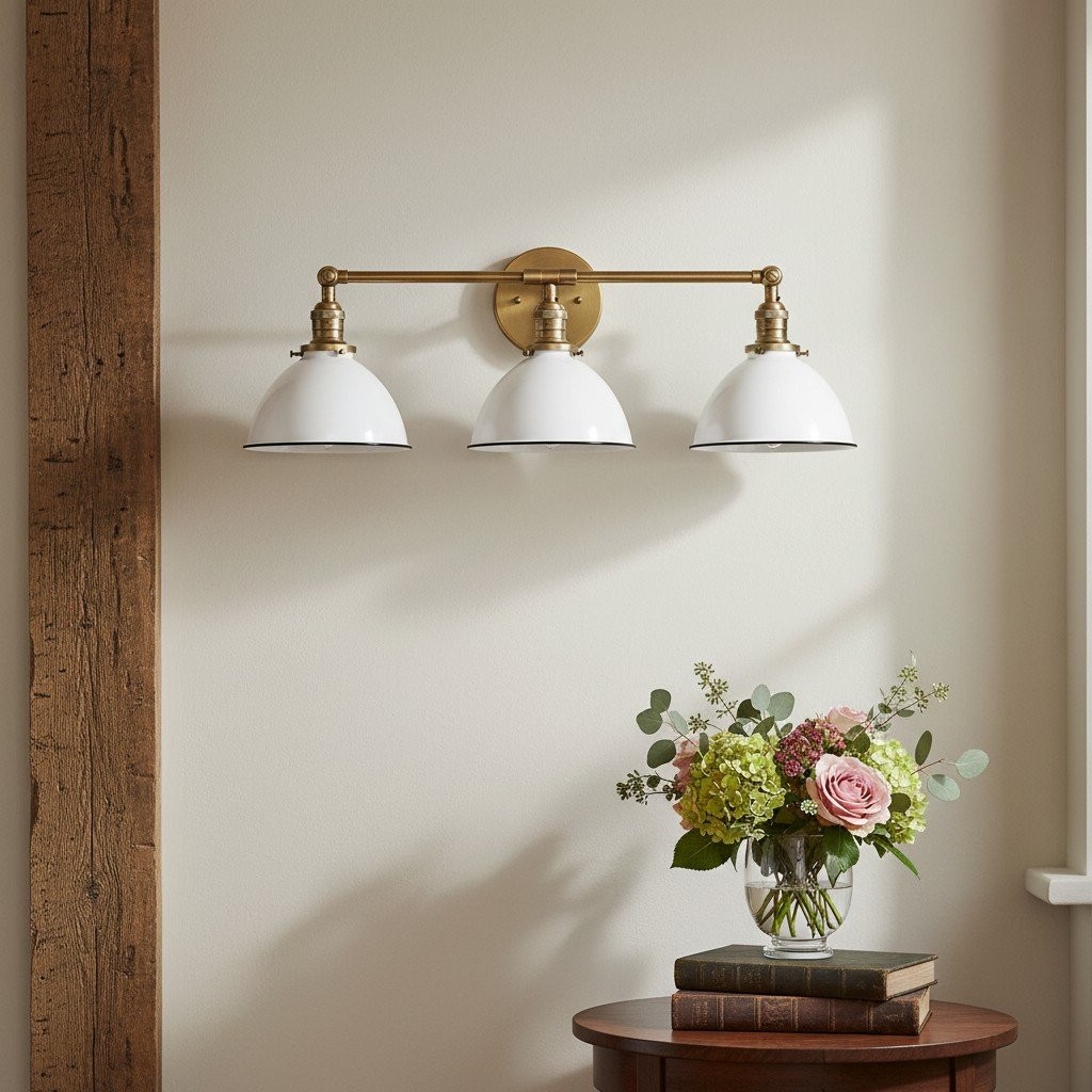 Conique Metalen Industriële Badkamerlamp - Moderne Badkamerverlichtingsarmatuur HL1697