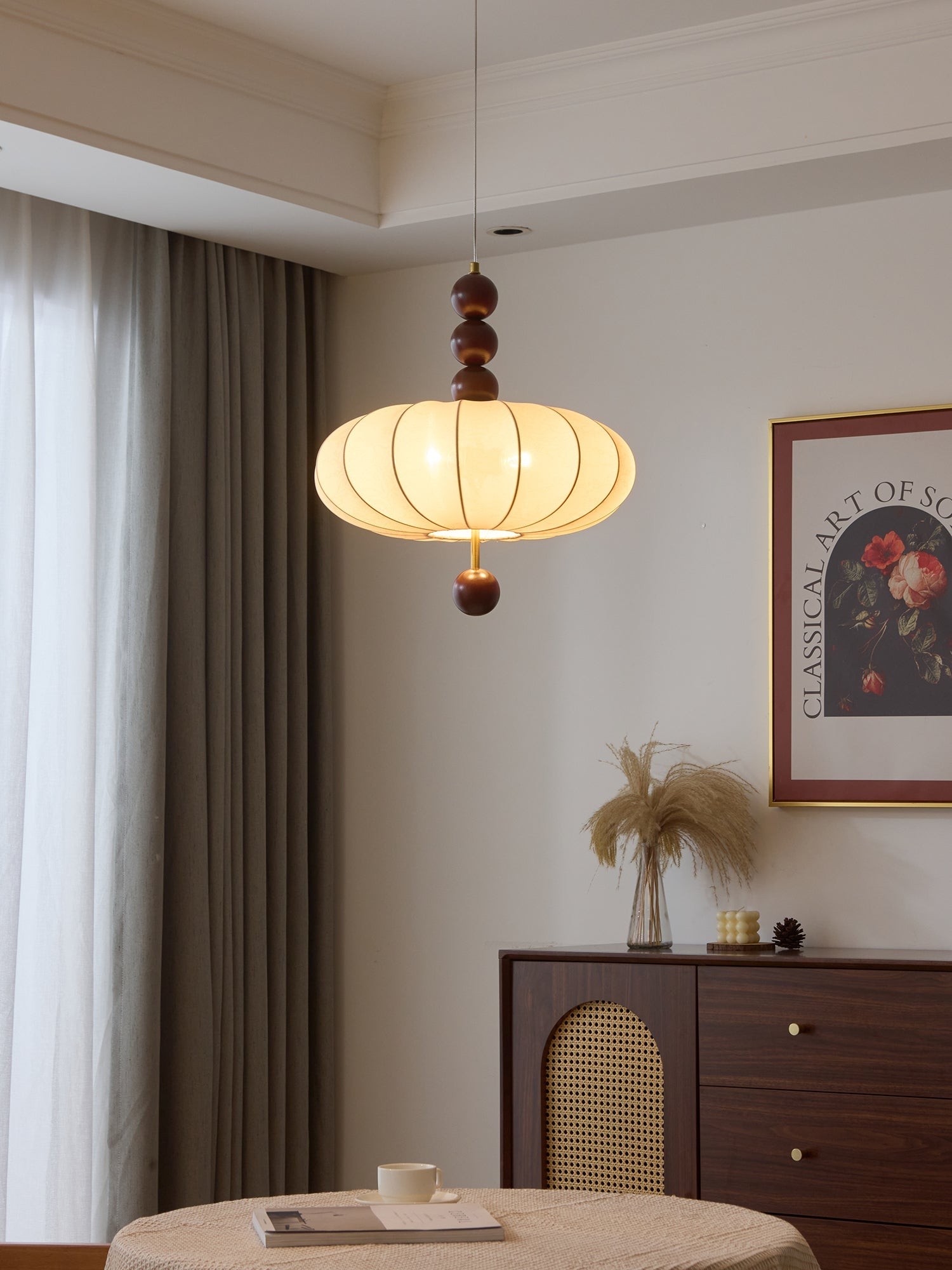 Adelaide stoffen hanglamp HL2903