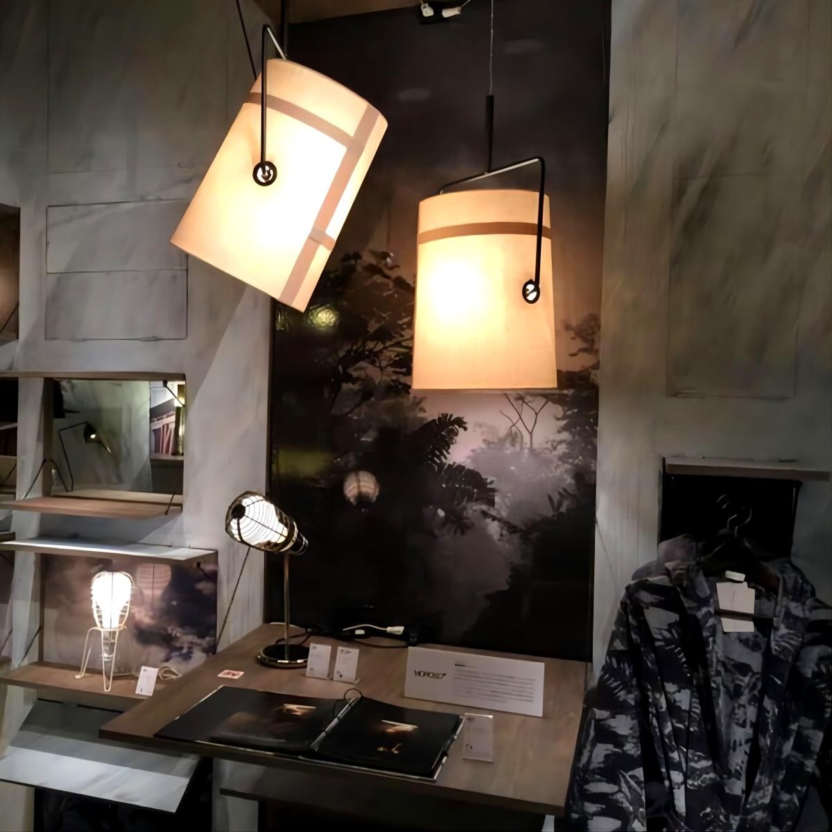 Fork wandlamp