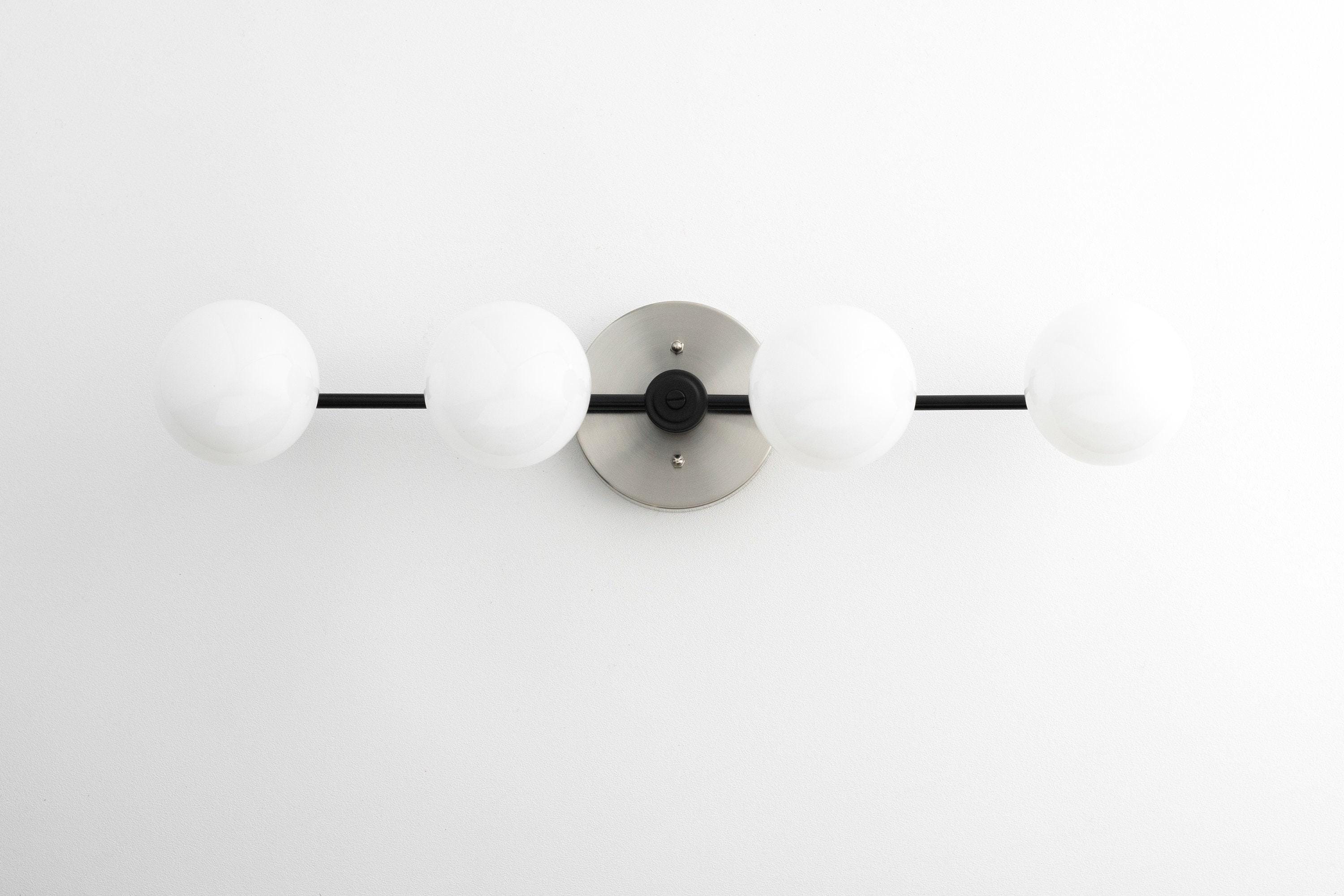 Glorica Glazen Lange Badkamerlamp - Modern Minimalistisch Wandlampontwerp HL1685