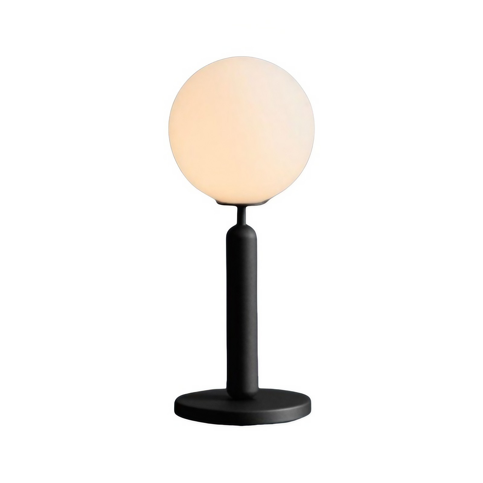 Sferische stijlvolle glazen inductie tafellamp HL711