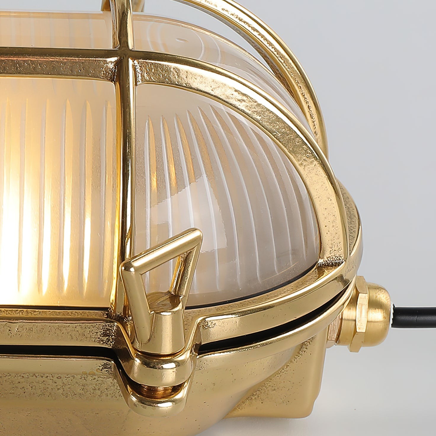 Fremantle messing bunkerwandlamp HL3189