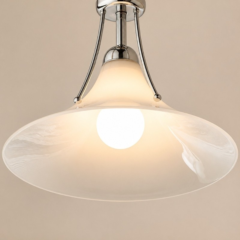 Kallera Magnolia plafondlamp - Lampenkap met kleurverloop voor slaapkamer en hal HL3599