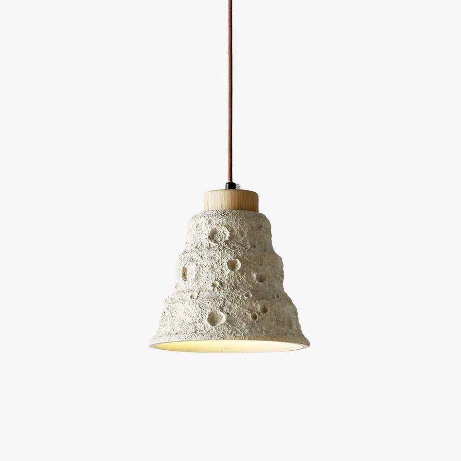 Japanse Wabi Sabi cementen belvormige hanglamp HL939