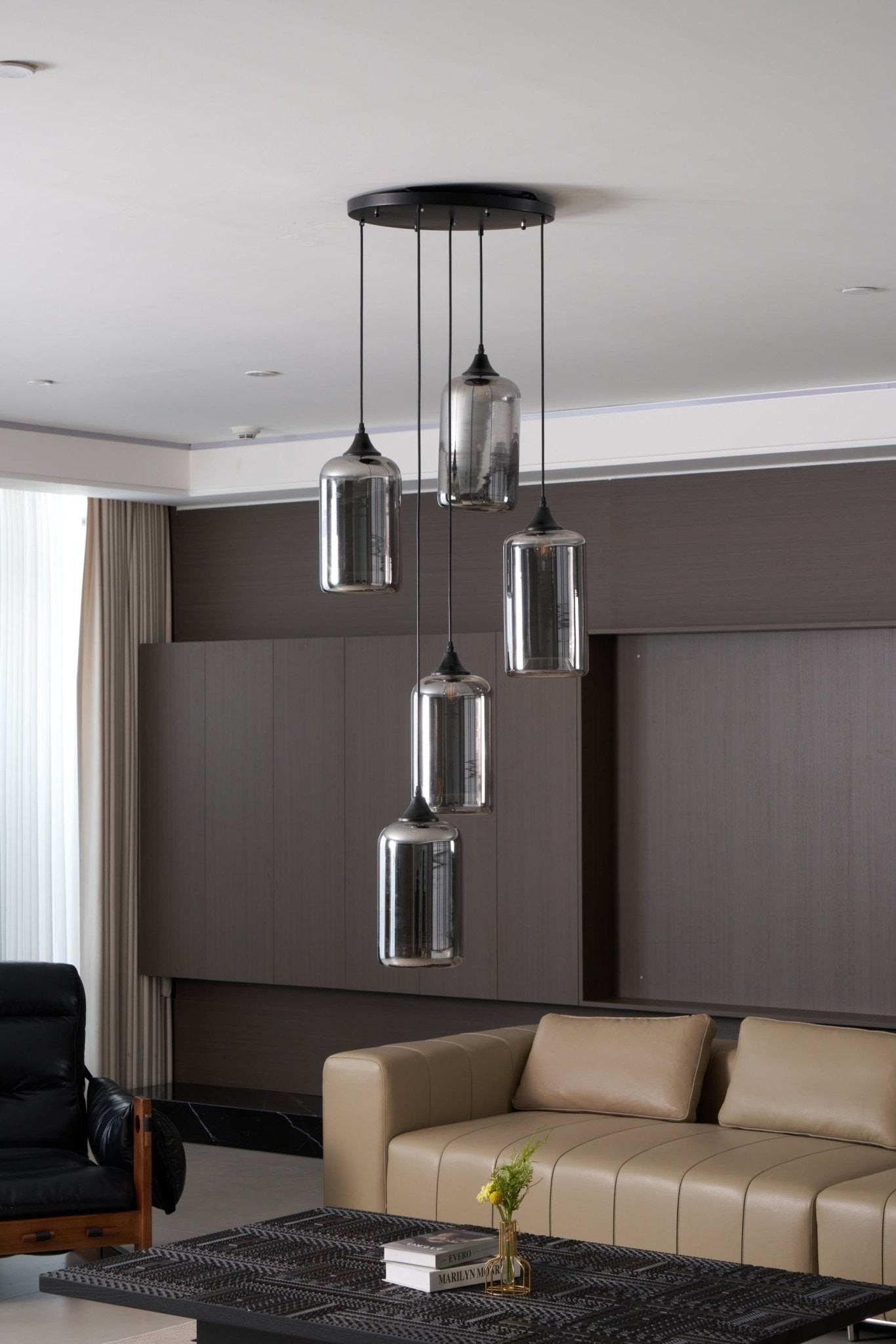 Flesvormige hanglamp HL2916