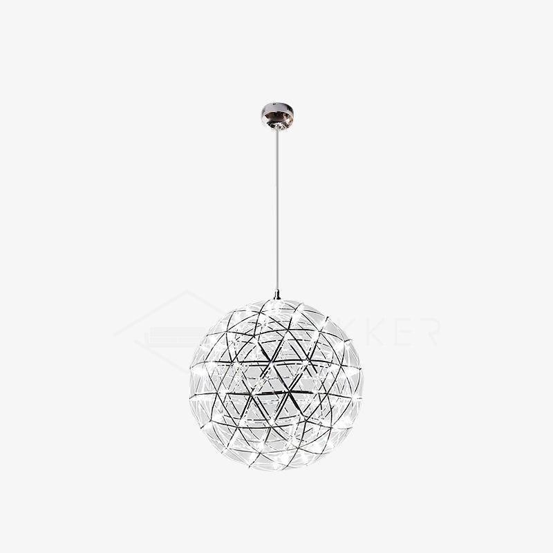 Zilveren Spark Ball hanglamp HL1407