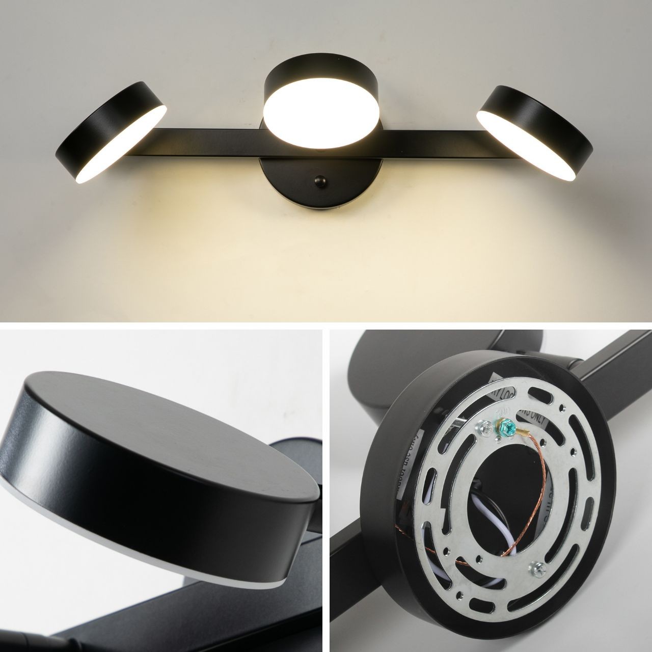 Verstelbare badkamerijdelheid wandlamp HL238