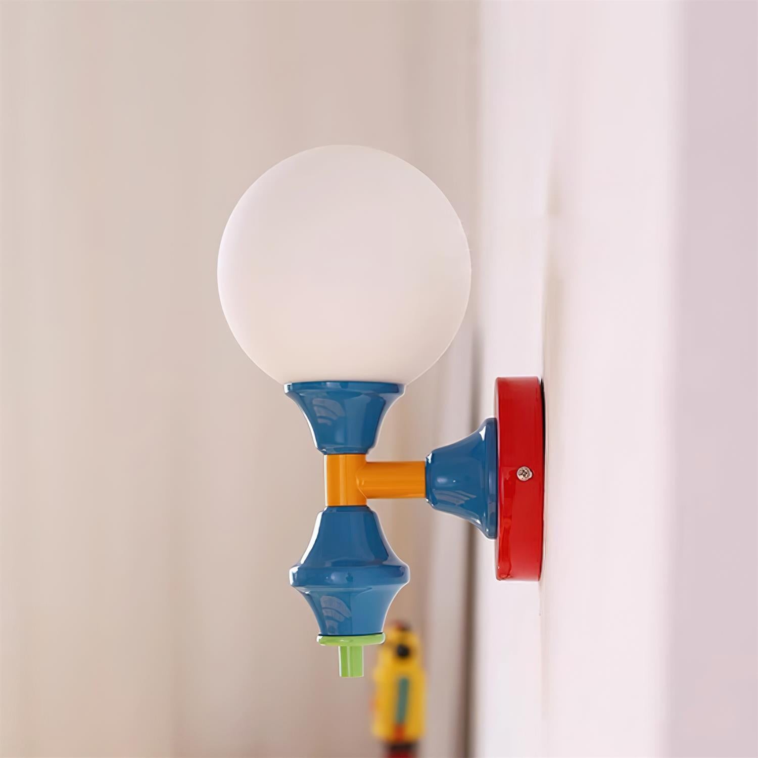 Franse Stijl Gekleurde Wandlamp HL370