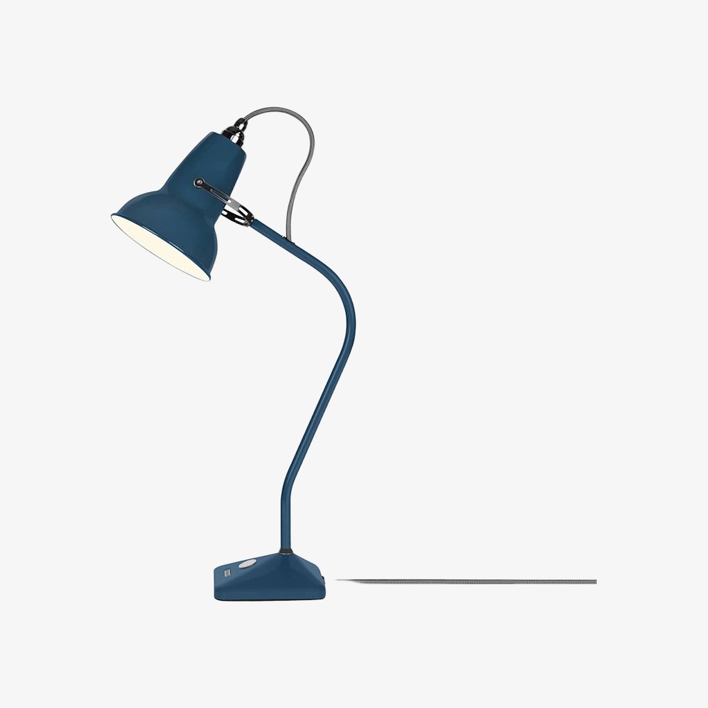 Modryx metalen mini-tafellamp - Klassieke tafellamp met geometrische voet voor de woonkamer HL2354