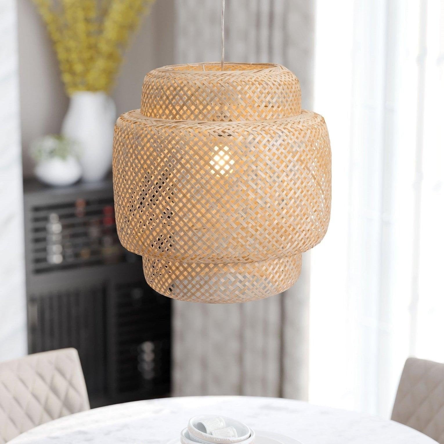 Bamboe hanglamp HL3440