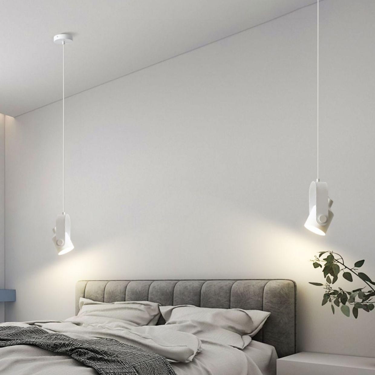 Verstelbare metalen kunst draaibare spot hanglamp HL125