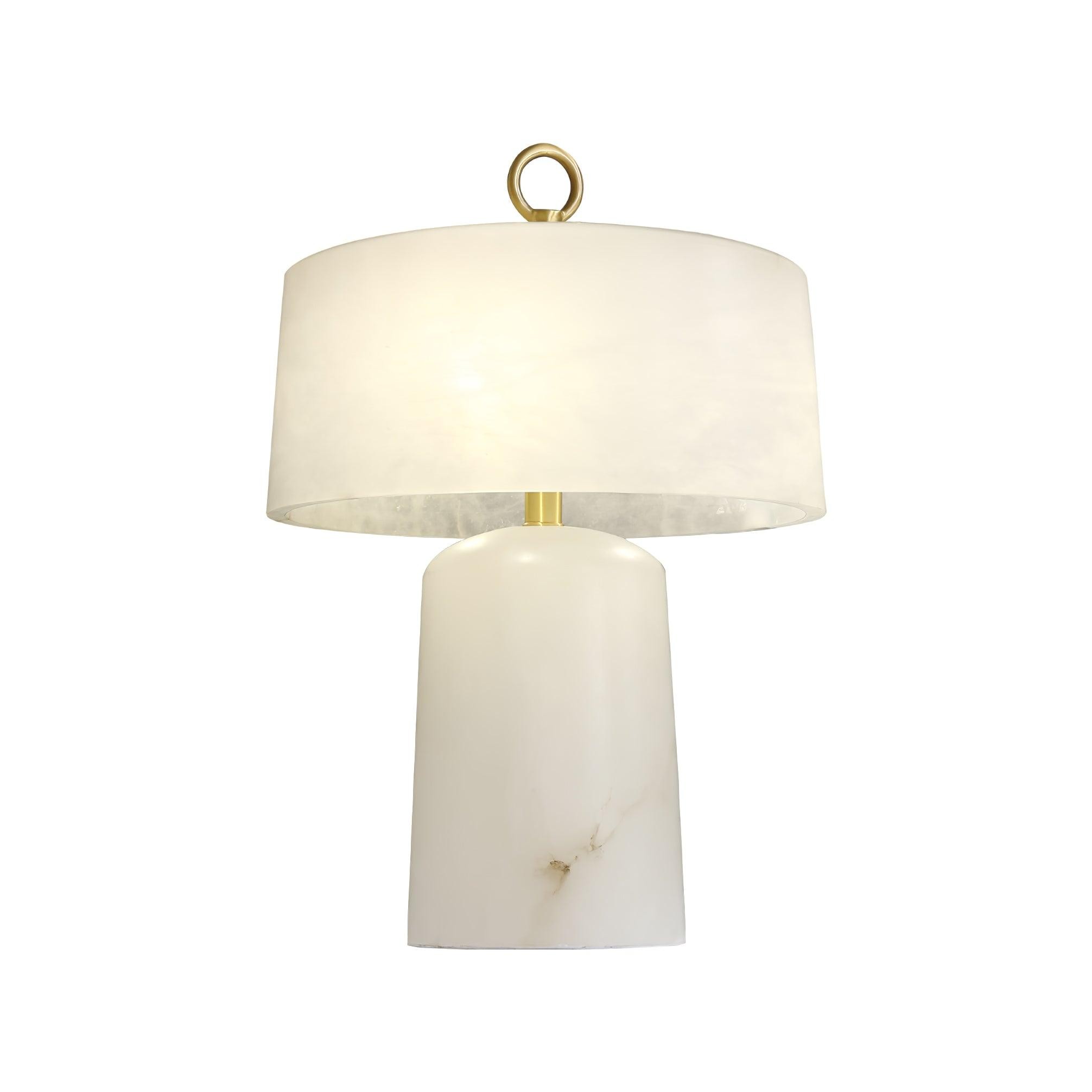Lichte luxe stijl marmeren stenen tafellamp HL355