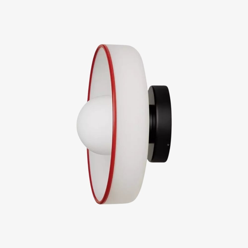 Kalo glazen schijf wandlamp - Moderne wand en plafondlamp voor hal en slaapkamer HL2259