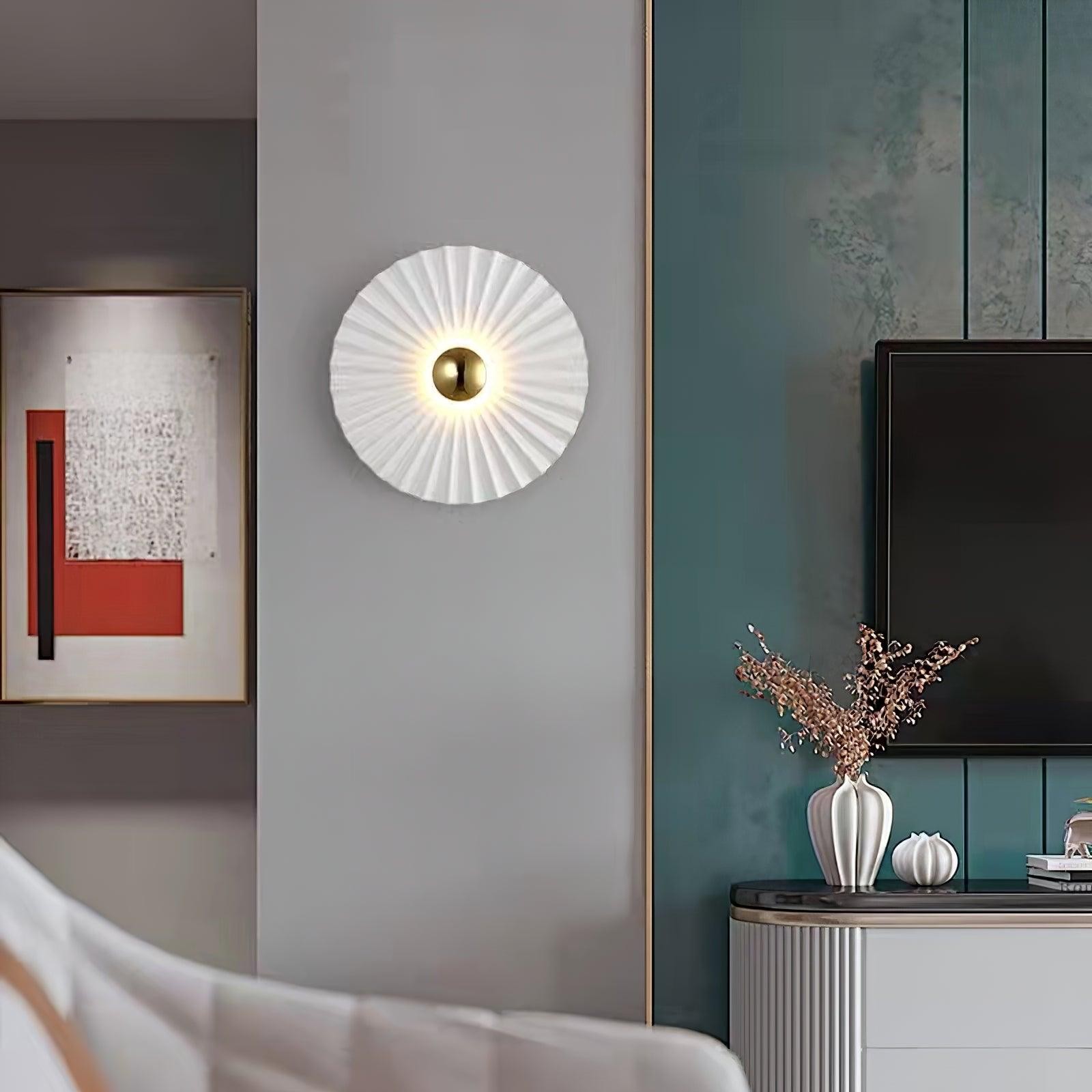 Moderne creatieve wandlamp met schelpmotief HL887
