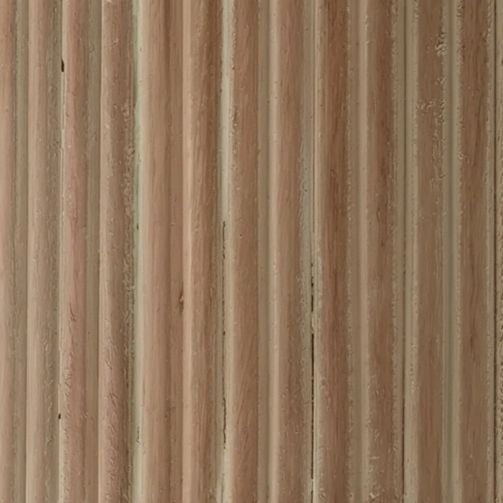 Flutera plafondlamp met geribbelde trommelvorm – Landelijke, gestructureerde plafondlamp voor woon- en slaapkamer HL2431
