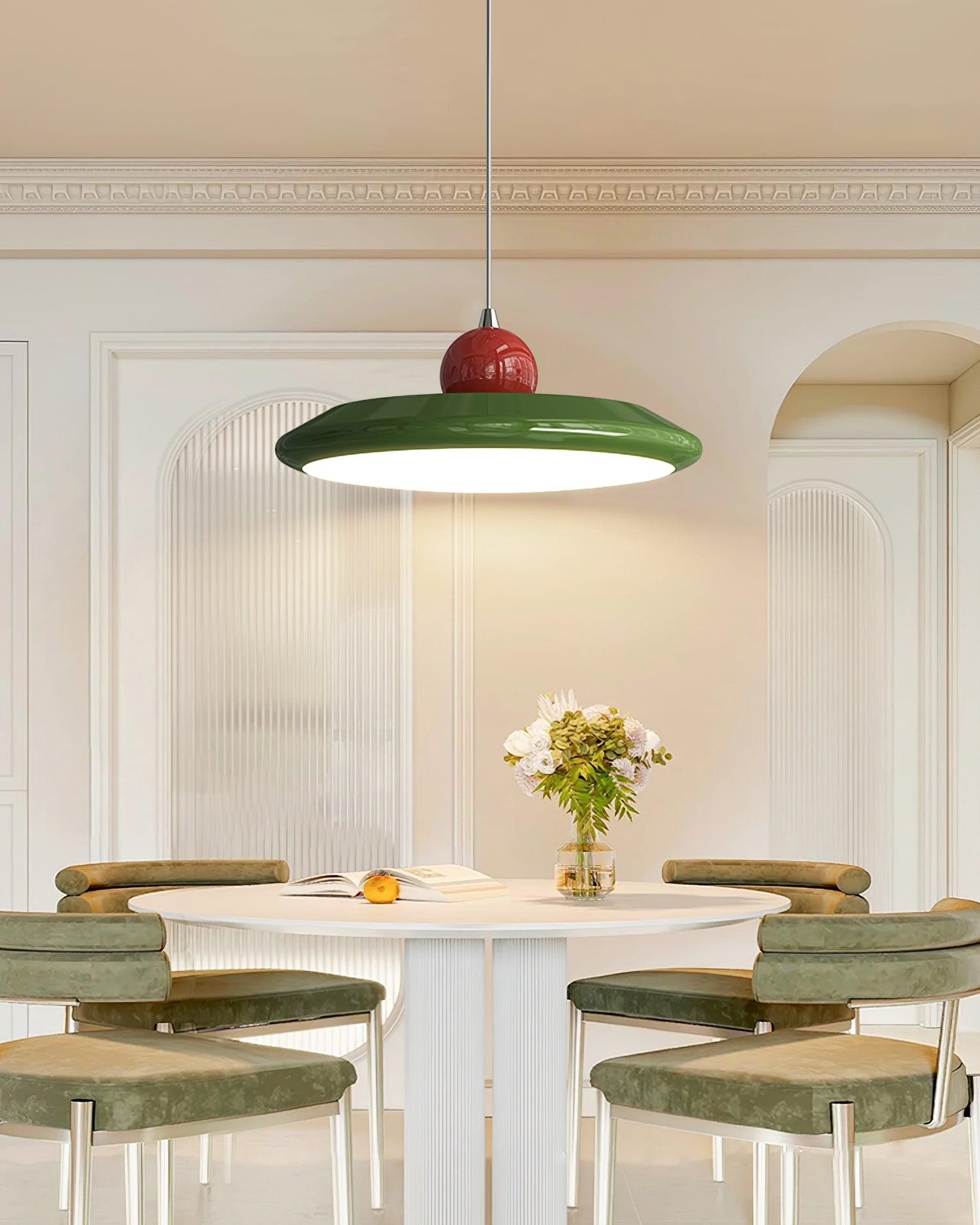 Hoogwaardige vliegende schotel hanglamp met zwenkarm HL379