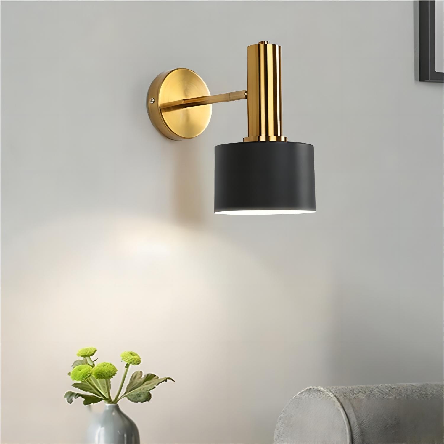 Scandinavische draaibare dimbare leeswandlamp HL170