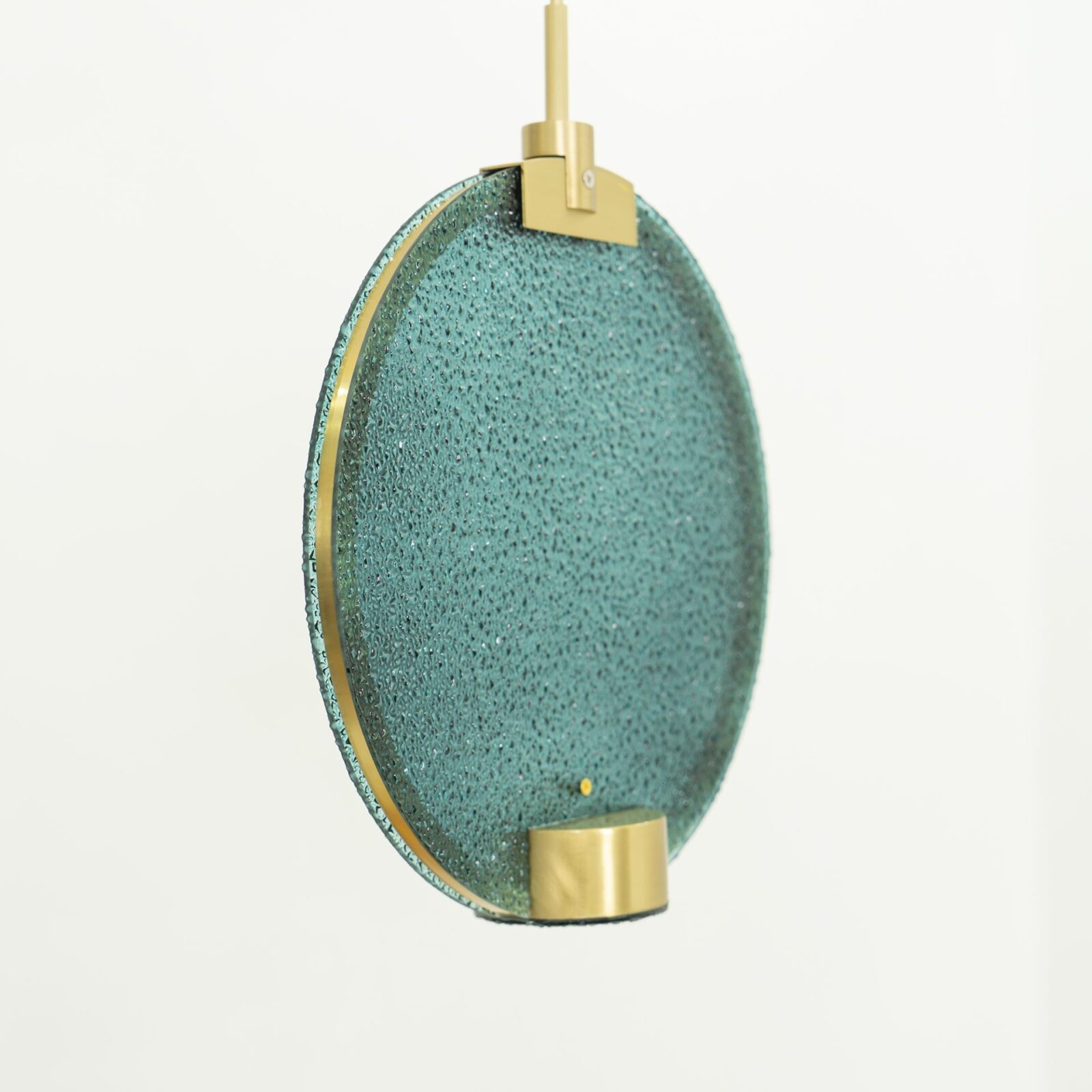 Horo hanglamp met messing frame HL1210