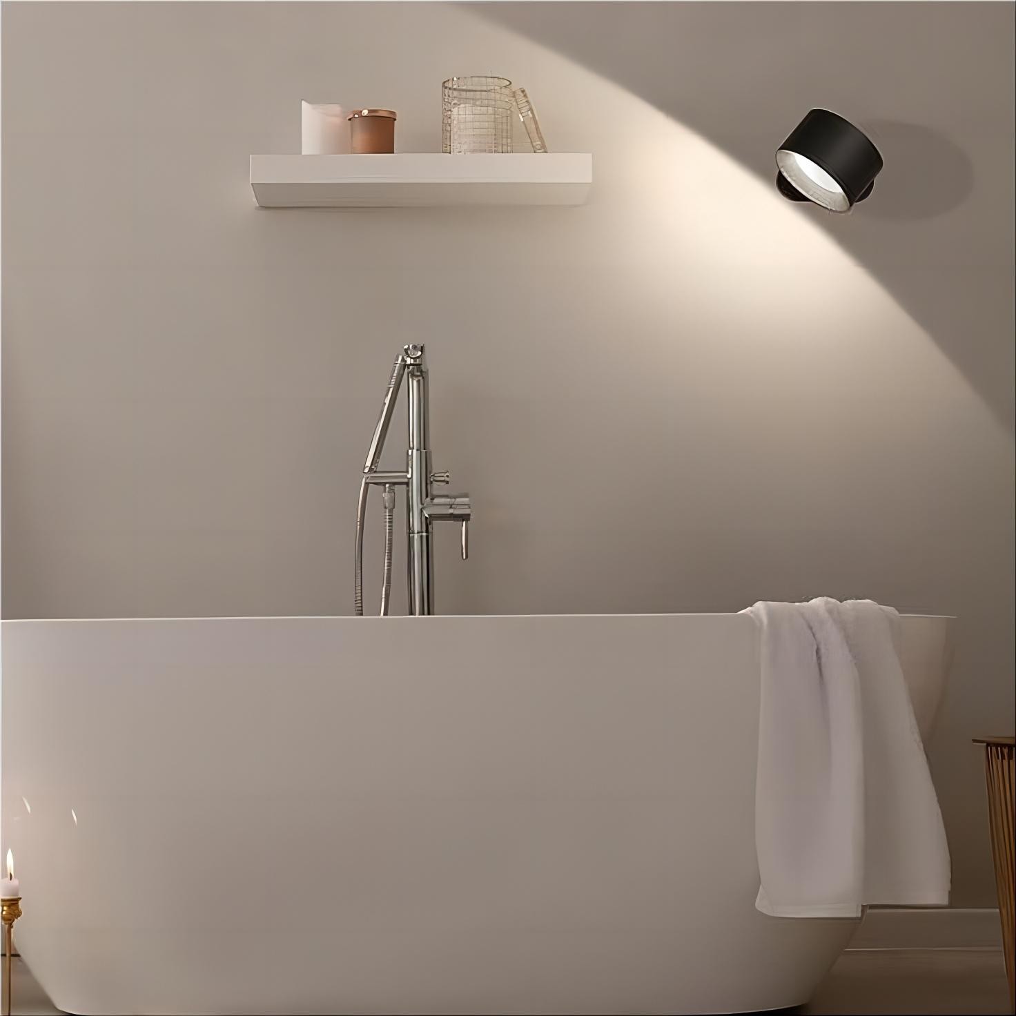 Draaibare USB Oplaadbare LED Wandlamp HL136