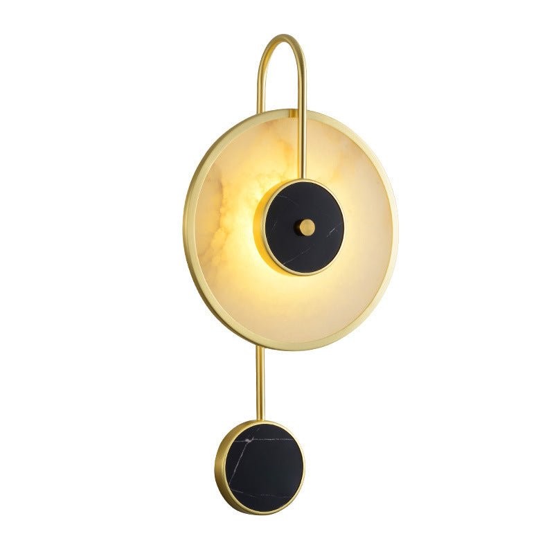Creatieve schijf metalen wandlamp HL561