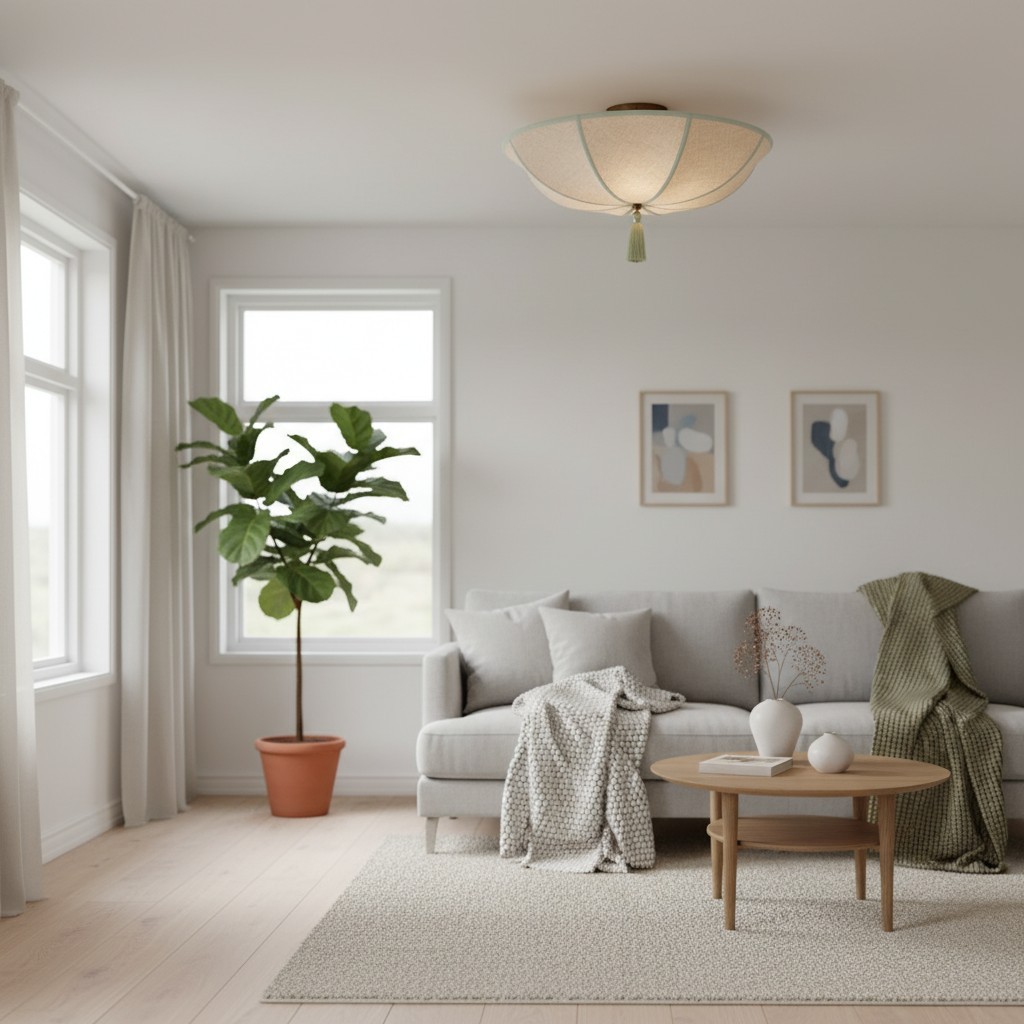 Valoflor Plafondlamp - Plafondlamp met bloemmotief, moderne decoratieve stijl HL2350