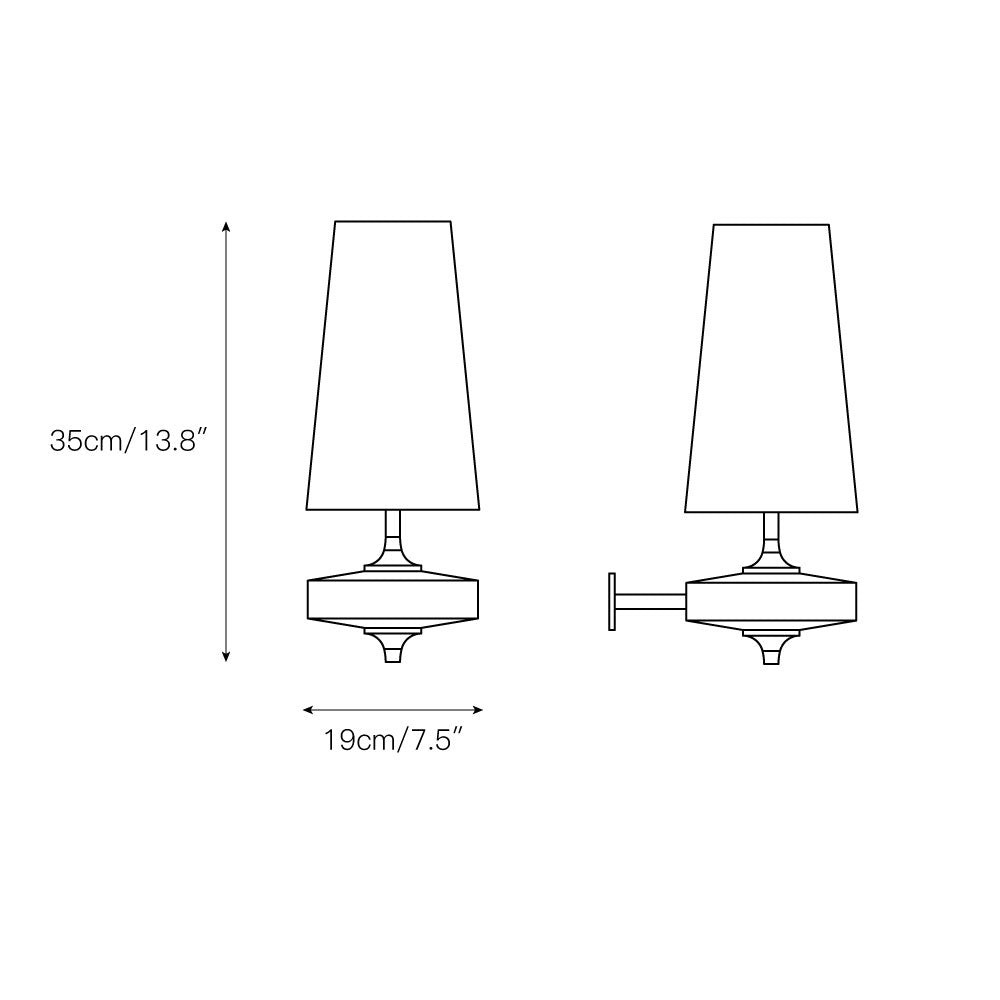 Hour Rho Wandlamp HL1361