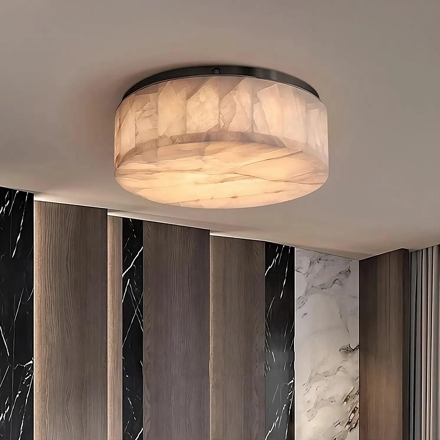 Rivage Alabaster Minimalistische Plafondlamp HL3501
