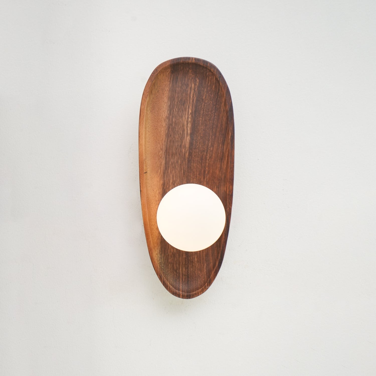Moderne Minimalistische Curve Houten Wandlamp HL303