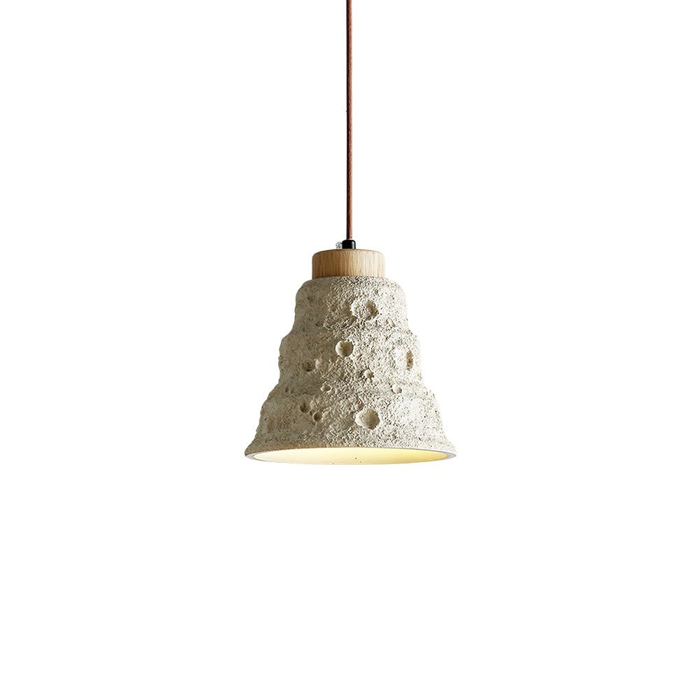 Japanse Wabi Sabi cementen belvormige hanglamp HL939
