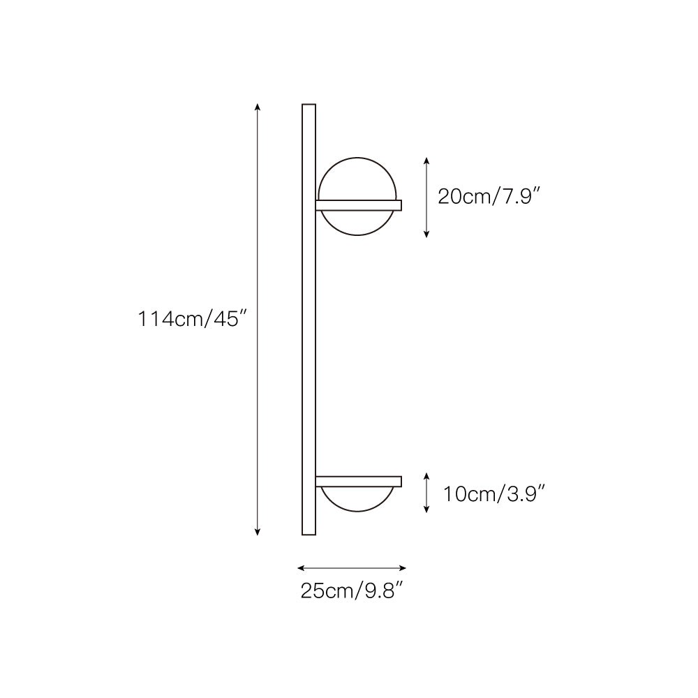Palma wandlamp HL3062