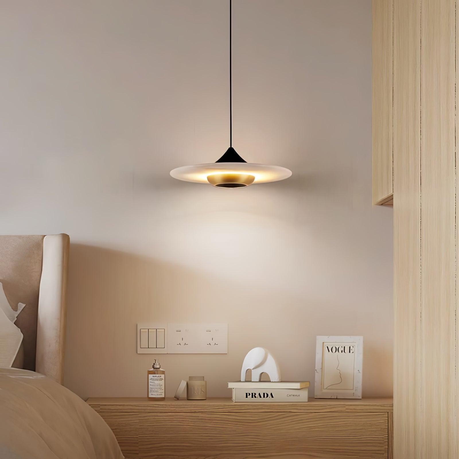 Vliegende Schotel Marmeren Hanglamp HL426