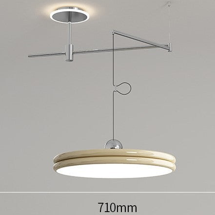 Vliegende schotel hanglamp met beweegbare arm HL1311