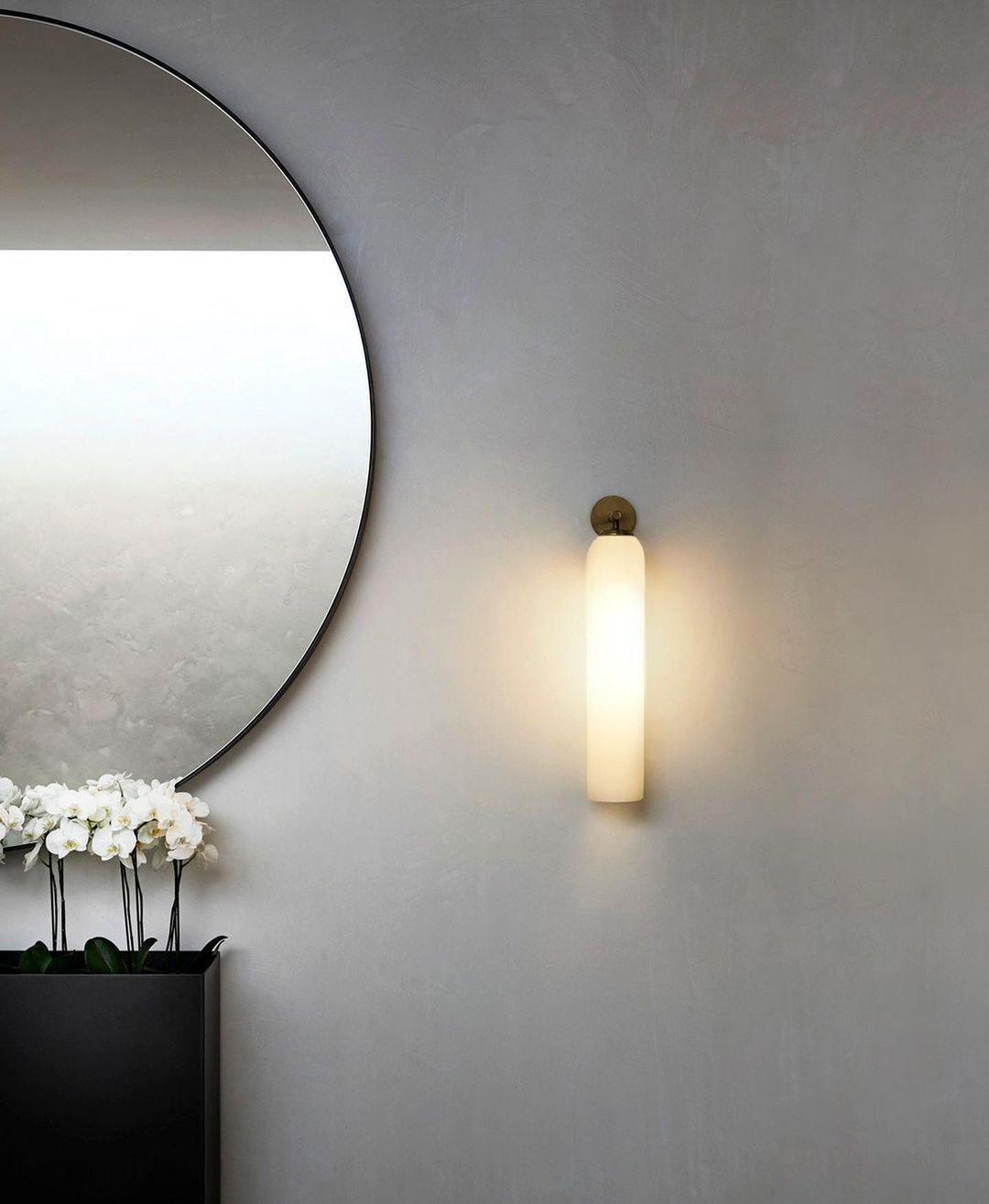 Kunstglazen wandlamp HL360