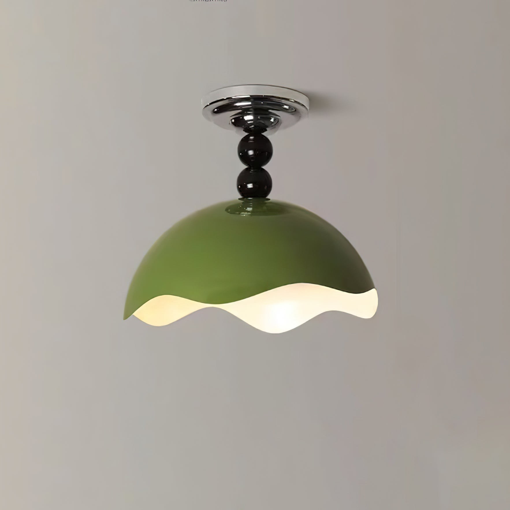 Moderne Wave Crest Metalen Plafondlamp HL830