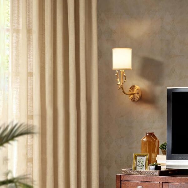 Hertenkop Wandlamp