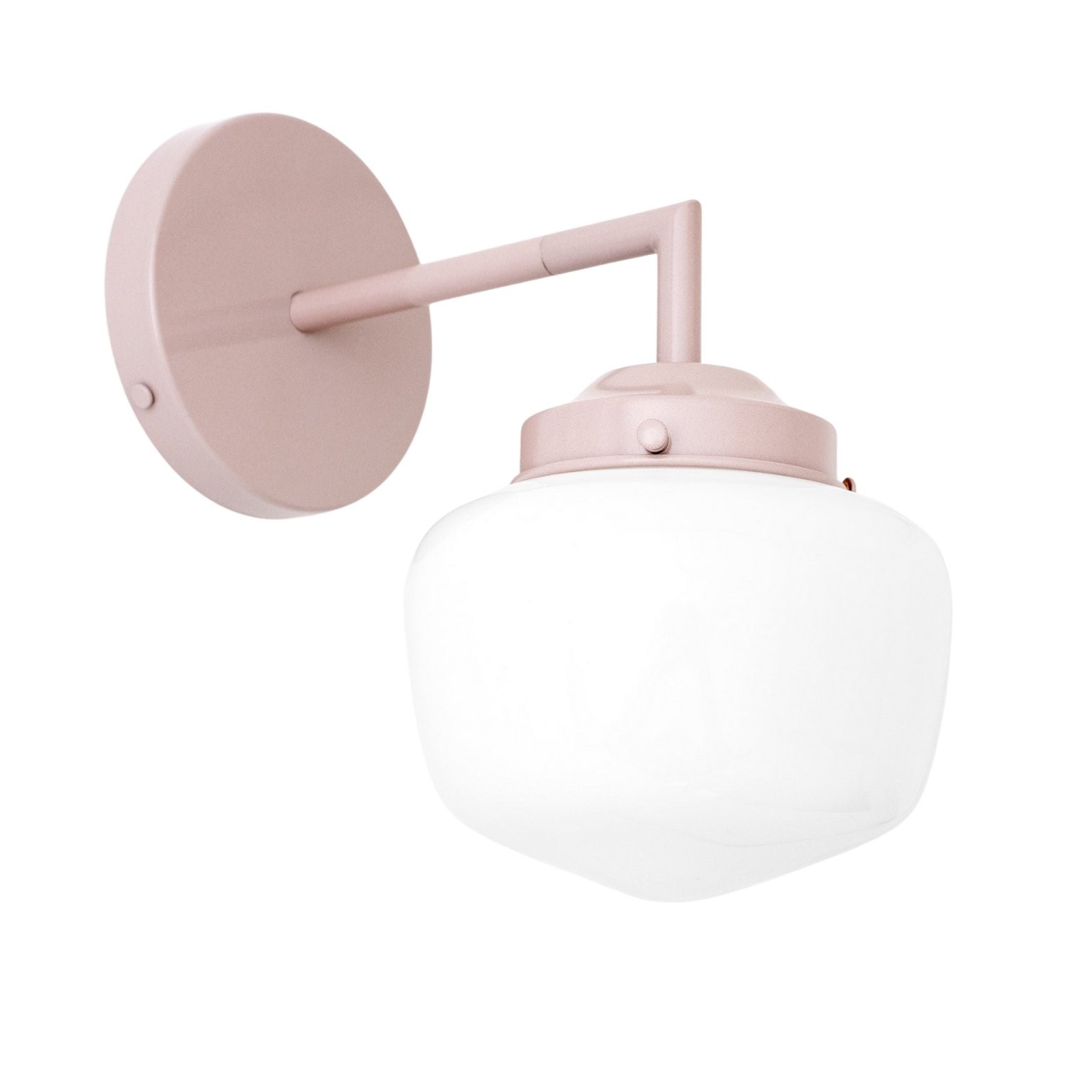 Opaalglazen wastafellamp - Vintage geïnspireerde badkamerwandverlichting HL1666