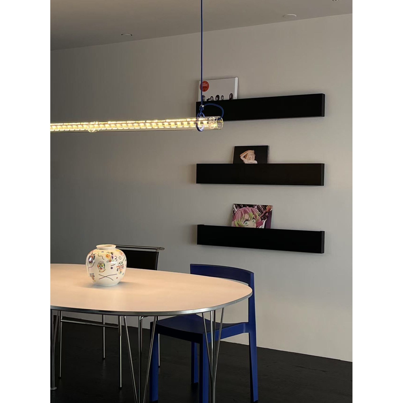 Buisvormige lineaire LED-hanglamp HL3249