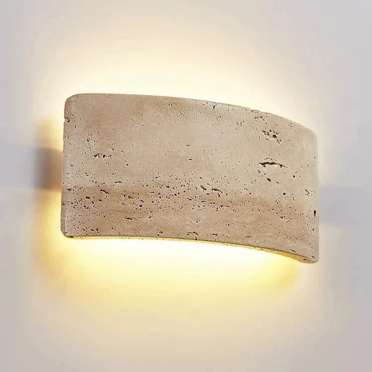Moderne waterdichte buitenwandlamp van travertijn met IP65-classificatie HL3435
